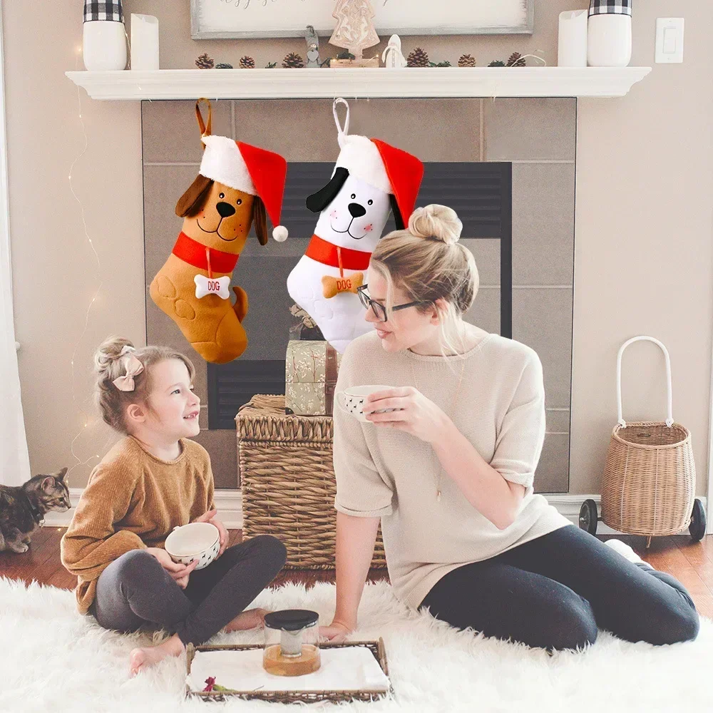 Medias de Navidad con forma de - Christmas Stocking Hanging reseña y precio