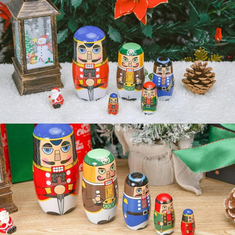 Muñecas anidadas de Cascanuece - Nutcracker Figurine reseña y precio