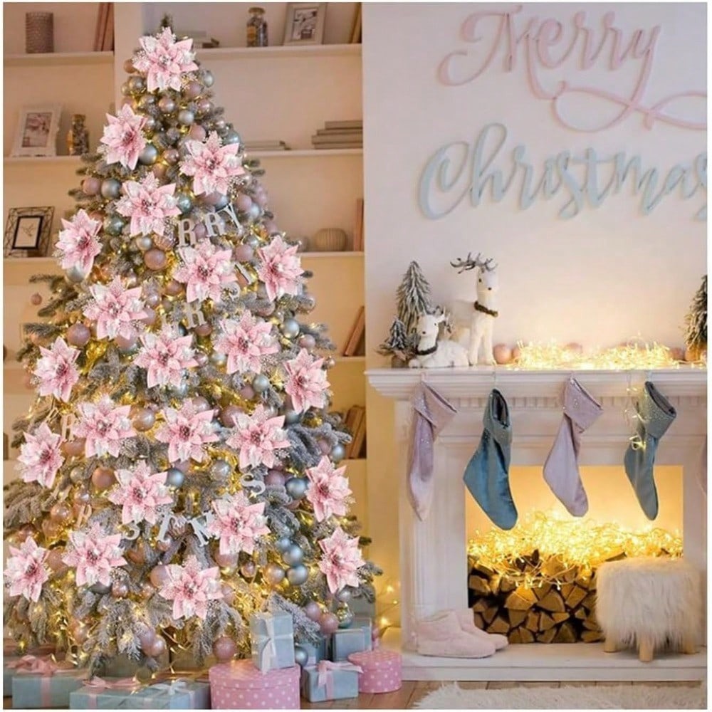 6/12 piezas de adornos para ár - Christmas Tree Artificial reseña y precio