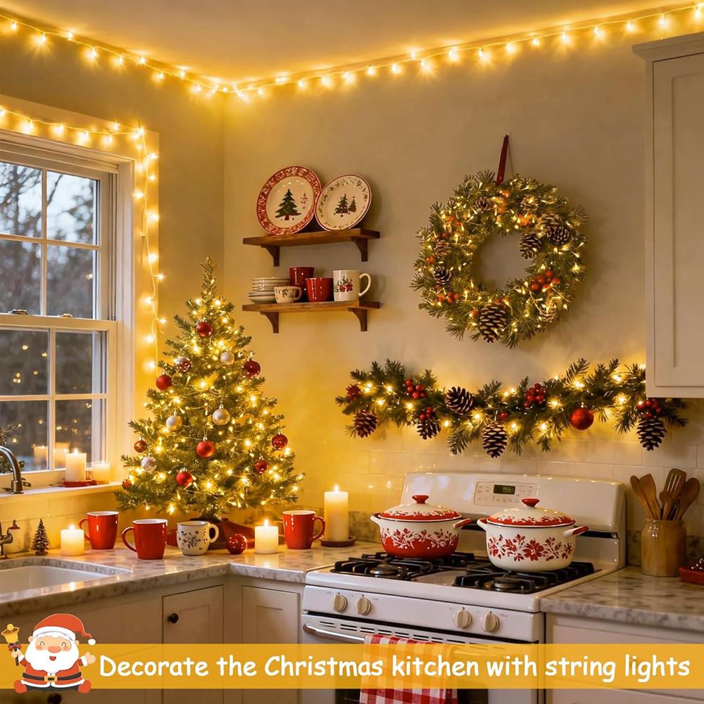 Luces de Cadena LED de Bajo Vo - Led Fairy String Lights reseña y precio
