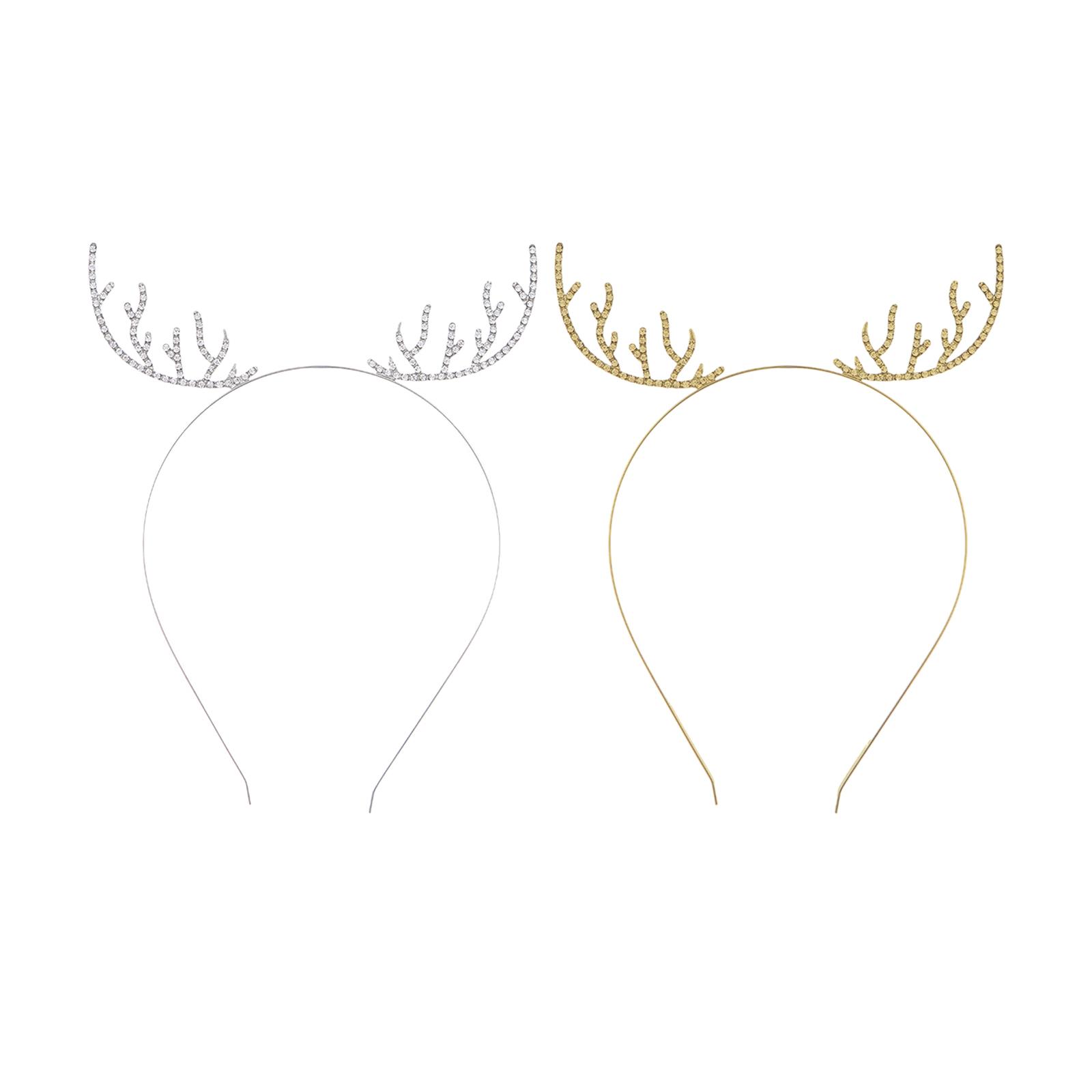 Diadema con astas, tocado con  - Reindeer Antlers Headband reseña y precio