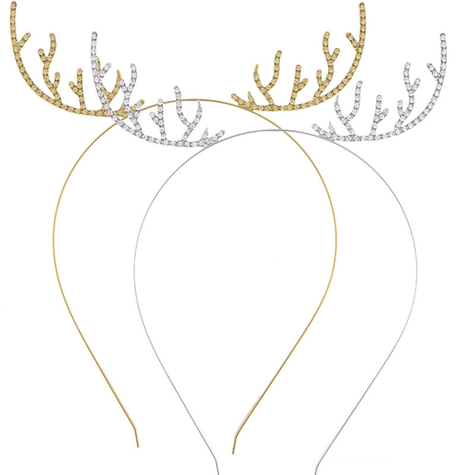 Diadema con astas, tocado con  - Reindeer Antlers Headband reseña y precio