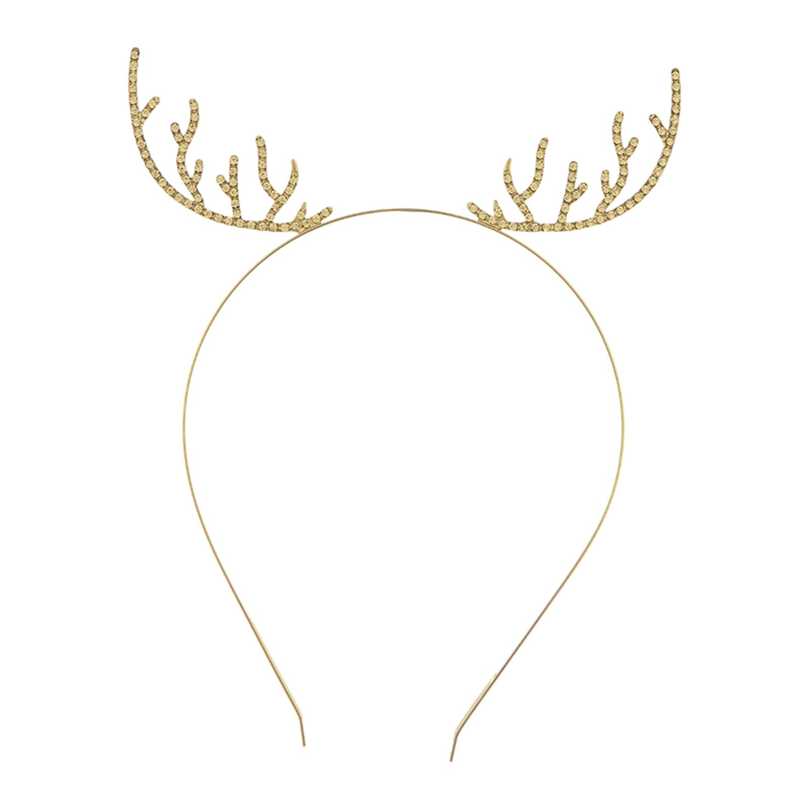 Diadema con astas, tocado con  - Reindeer Antlers Headband reseña y precio