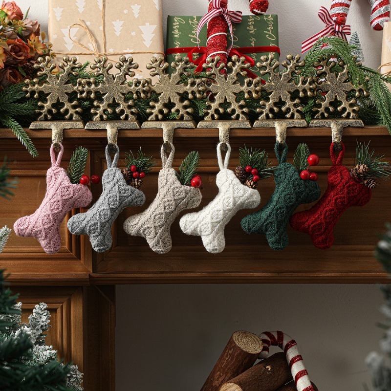 Bolsa de regalo navideña con f - Christmas Stocking Hanging reseña y precio