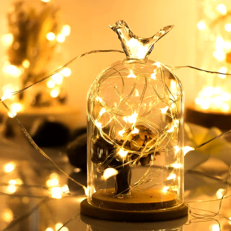 Guirnaldas de luces LED, guirn - Led Fairy String Lights reseña y precio