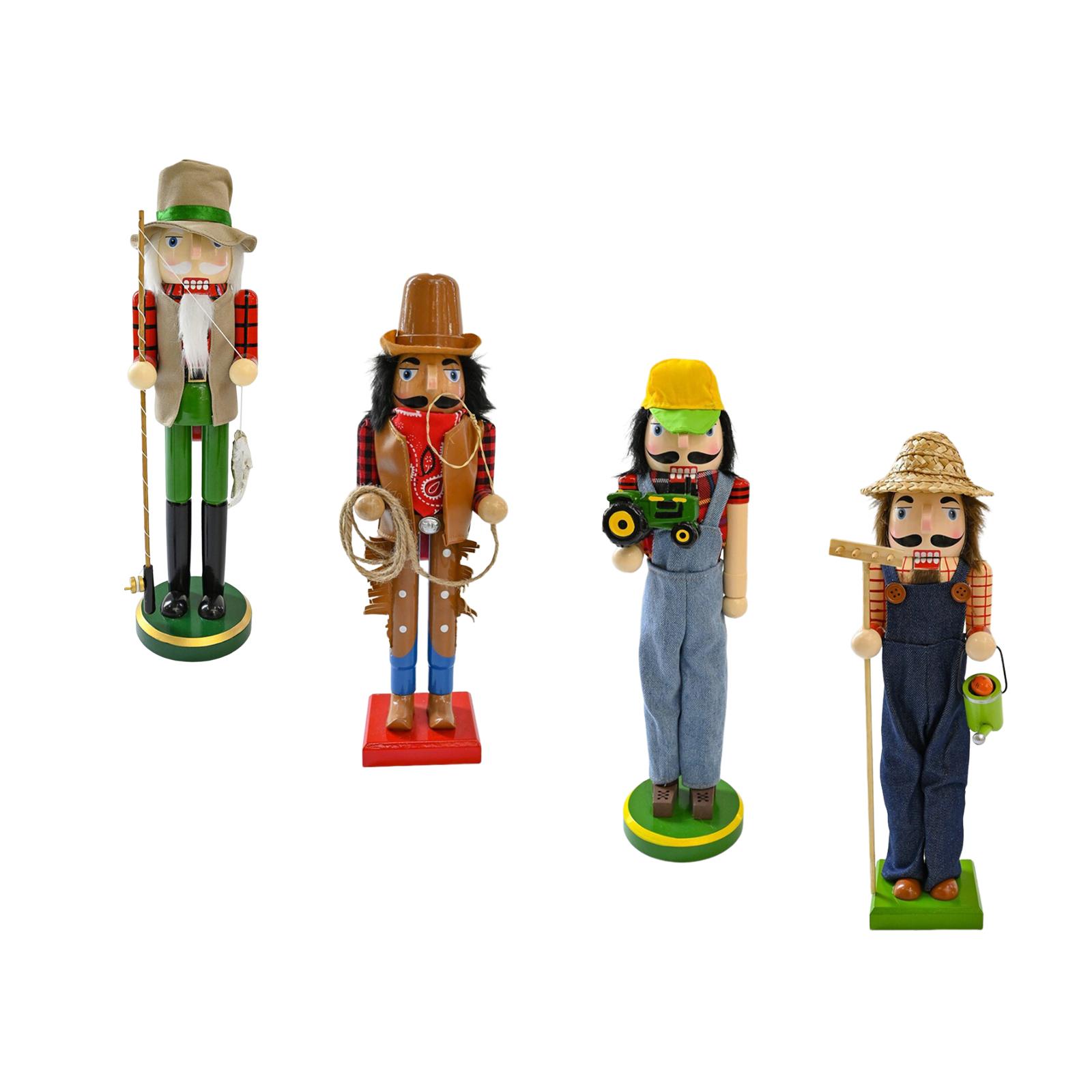 Cascanueces de Madera, Decorac - Nutcracker Figurine reseña y precio